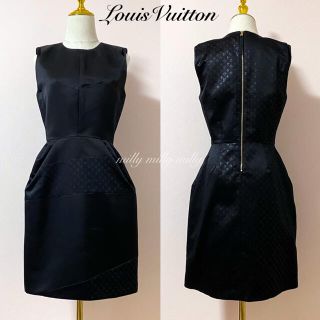 ルイヴィトン(LOUIS VUITTON)の【LOUIS VUITTON】人気完売モノグラムワンピース(ひざ丈ワンピース)