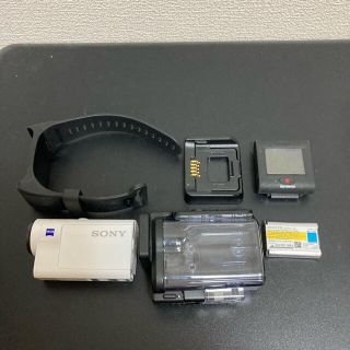 ソニー(SONY)の　SONY HDR-AS300アクションカム　VCT-AMP1 VCT-BPM1(ビデオカメラ)