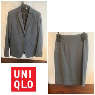 ユニクロ グレー スーツ(レディース)の通販 76点 | UNIQLOのレディース 