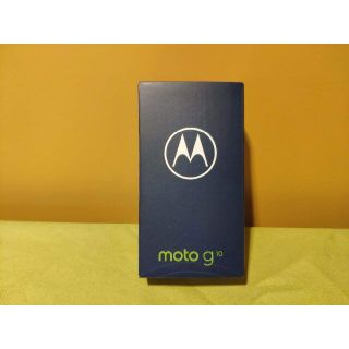 モトローラ(Motorola)の値下　moto g10 4GB/64GBsimフリーサクラパール  値下げ交渉可(携帯電話本体)