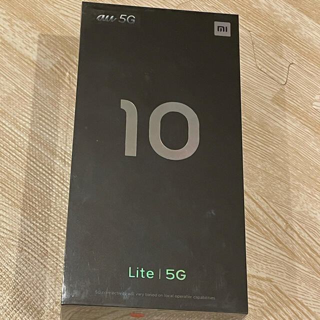 【新品未使用】Xiaomi Mi 10 Lite 5G【SIMロック解除済み】