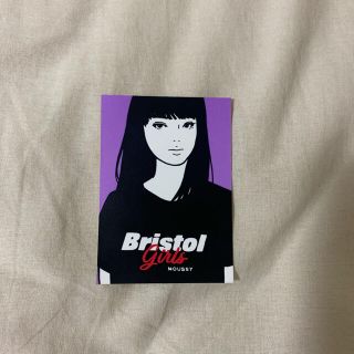 エフシーアールビー(F.C.R.B.)のBristol ブリストル　moussy コラボ　ステッカー(その他)