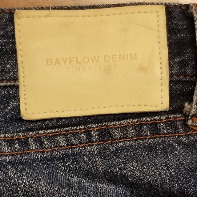 BAYFLOW(ベイフロー)のBAYFLOW ダメージ加工 デーパードデニム レディースのパンツ(デニム/ジーンズ)の商品写真