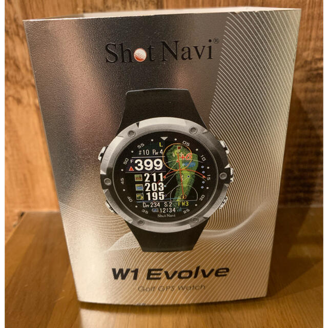 新品未開封】ショットナビ エボルブ W1 Evolve BK ゴルフナビ-