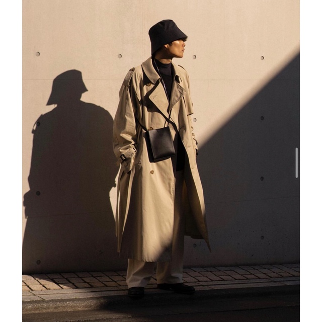 専門ショップ 【stein 20ss】DOUBLE SHADE TRENCH COAT トレンチコート