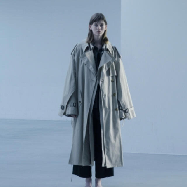 【stein 20ss】DOUBLE SHADE TRENCH COAT