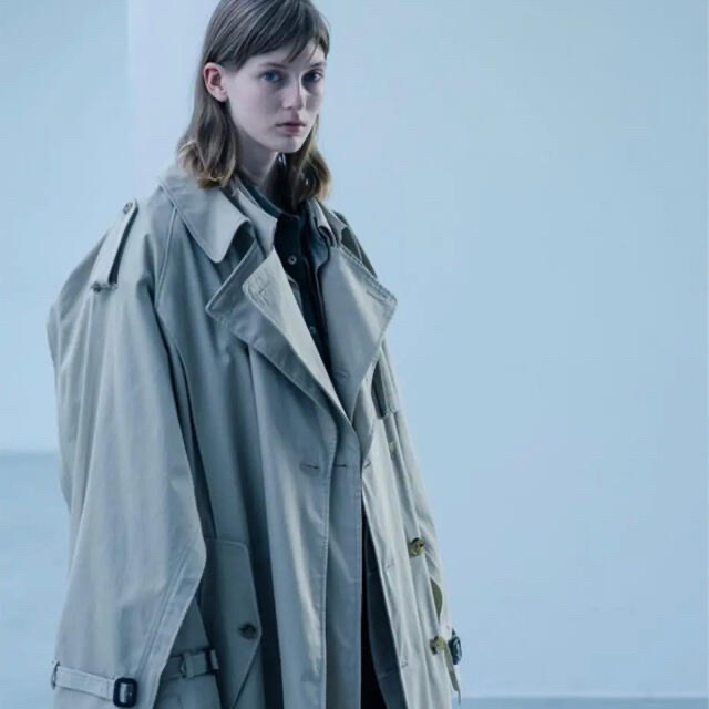 stein 20SS DOUBLE SHADE TRENCH COAT