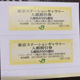 東京ステーションギャラリー入館割引券　2枚JR東日本株主優待 株主サービス(その他)