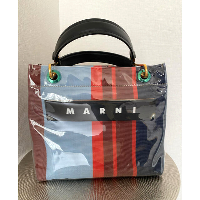 新品未使用 MARNI マルニ トートバッグ ポリアミドglossy glip