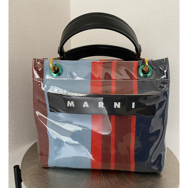 新品未使用　MARNI マルニ　トートバッグ　ポリアミドglossy glip