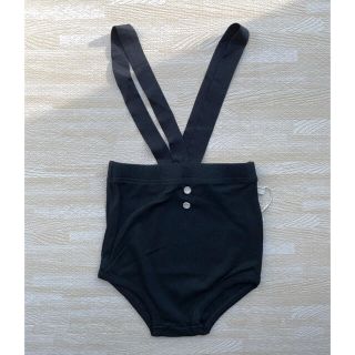 韓国子供服　サスペンダー付き ベビーブルマ 90  パンツ(パンツ)