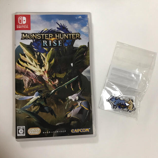 Nintendo Switch - モンスターハンターライズ switch 限定 特典コード チャーム付き