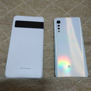 エルジーエレクトロニクス(LG Electronics)のLG Velvet ＋ デュアルスクリーン(スマートフォン本体)