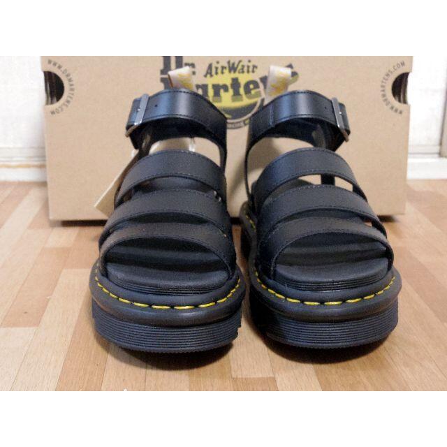 Dr.Martens(ドクターマーチン)のドクターマーチン UK6 ヴィーガン ブレア サンダル 黒 くろ  レディースの靴/シューズ(サンダル)の商品写真