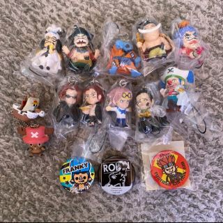 シュウエイシャ(集英社)のONE PIECE ストラップ ガチャガチャ セット(ストラップ)