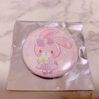 ボンボンリボン(ぼんぼんりぼん)のむにゅぐるみパティオ サンリオ ぼんぼんりぼん 缶バッジ(キャラクターグッズ)