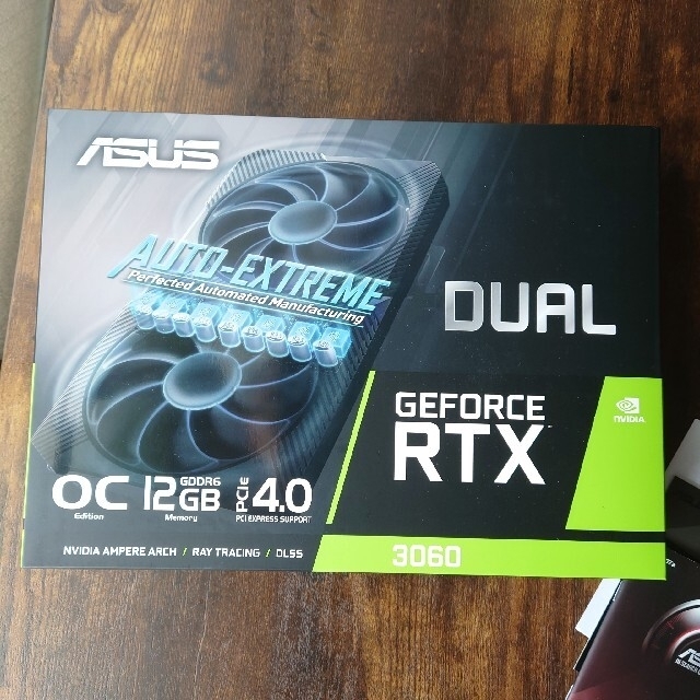 ASUS Geforce RTX 3060 12GB DUAL-RTX3060-PCパーツ