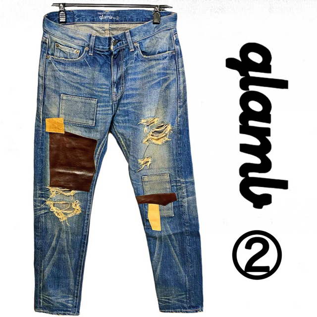 【glamb（グラム）】★★人気デニム一斉値下げ★★ACE wide denim