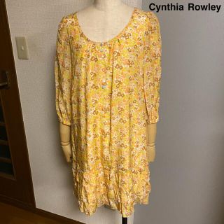 シンシアローリー(Cynthia Rowley)の【Cynthia Rowley】シンシアローリー　花柄　ワンピース(ひざ丈ワンピース)