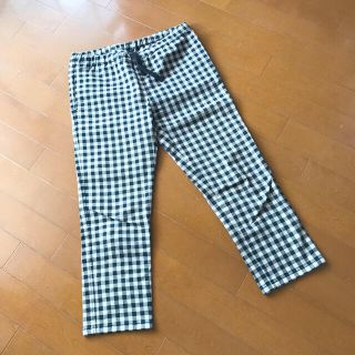 フェリシモ(FELISSIMO)のフェリシモ ギンガムチェック クロップドパンツ(クロップドパンツ)