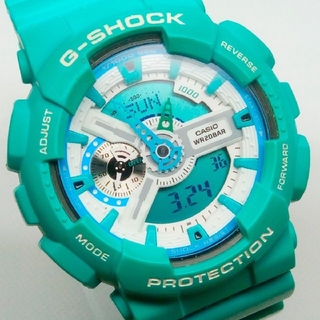 ジーショック(G-SHOCK)のBreezy Colors GA-110SN-3AJF G-SHOCK(腕時計(アナログ))