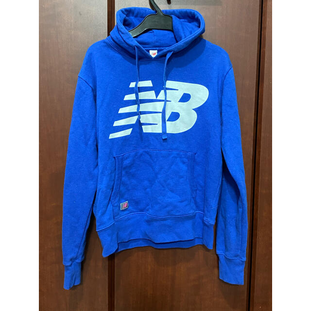 New Balance(ニューバランス)のニューバランス　パーカー　レディース　Lサイズ　ブルー レディースのトップス(パーカー)の商品写真