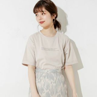 ナチュラルクチュール(natural couture)の新品 natural couture  カリカリ立体ロゴ Tシャツ(Tシャツ(半袖/袖なし))