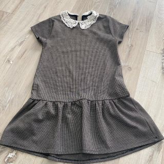 ザラキッズ(ZARA KIDS)のワンピース♡キッズ♡レースカラー♡女児(ワンピース)