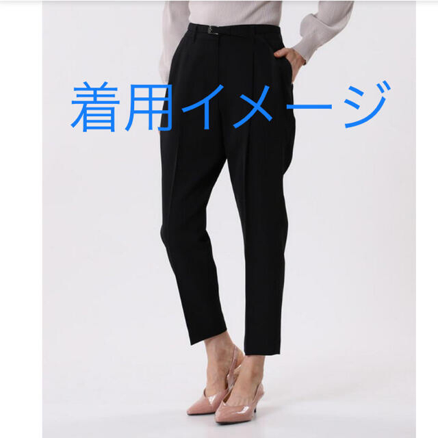 PLST(プラステ)のPLST テーパードパンツ　黒　Sサイズ　プラステ レディースのパンツ(その他)の商品写真