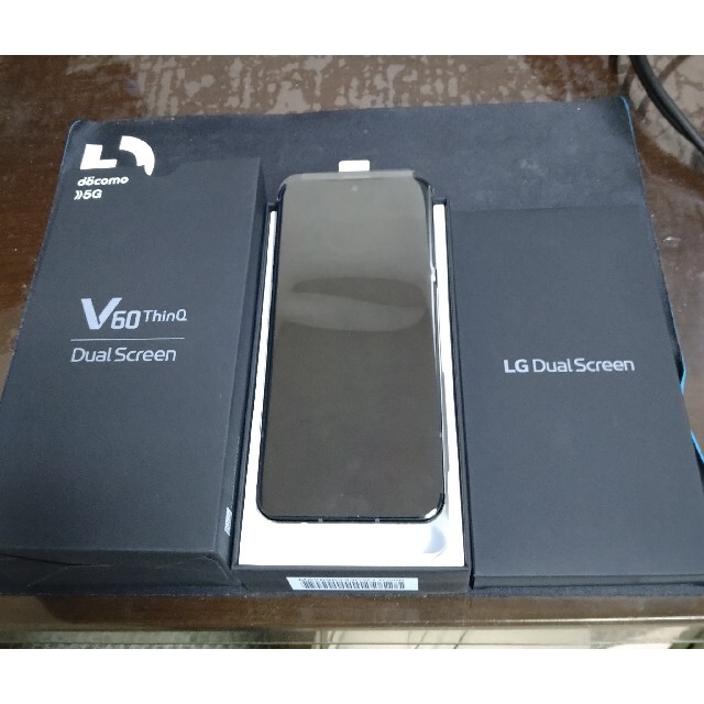 LG Electronics(エルジーエレクトロニクス)のLG V60 ThinQ 5G L-51A docomo スマホ/家電/カメラのスマートフォン/携帯電話(スマートフォン本体)の商品写真