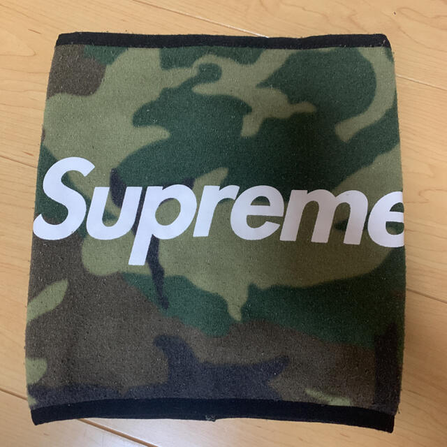 Supreme 15AW Fleece Neck Gaiter Camo