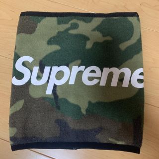 シュプリーム(Supreme)のSupreme 15AW Fleece Neck Gaiter Camo(ネックウォーマー)