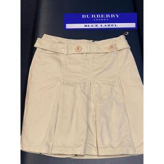 バーバリーブルーレーベル(BURBERRY BLUE LABEL)の美品⭐︎ BURBERRY BLUE LABEL スカート　ノバチェック　ベルト(ミニスカート)