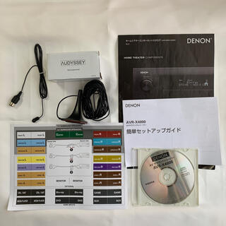 DENON AVR-X4000 AVアンプ 美品　説明書付き　動作確認済