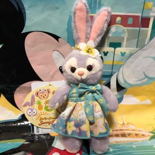 ステラルー(ステラ・ルー)のディズニー TDS ステラルー サニーファン ぬいぐるみバッジ ぬいば ⑴(キャラクターグッズ)