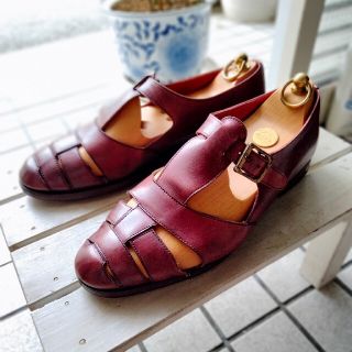 クロケットアンドジョーンズ(Crockett&Jones)の希少美品 クロケット＆ジョーンズ フィッシャーマン 9(ドレス/ビジネス)