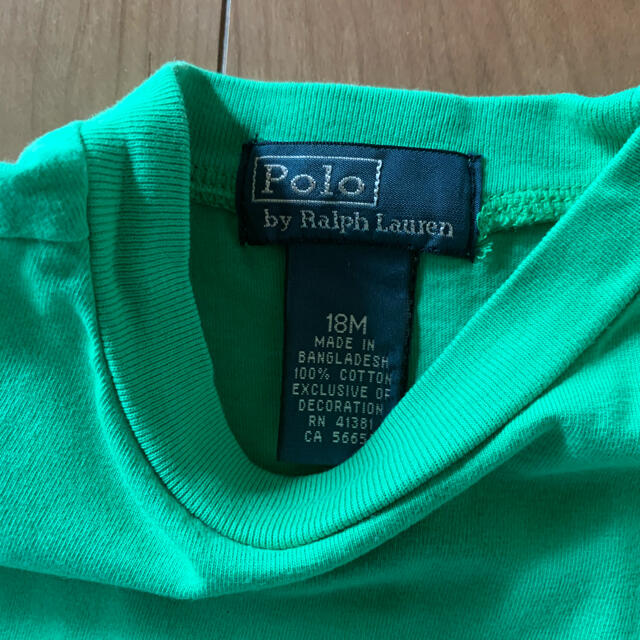 POLO RALPH LAUREN(ポロラルフローレン)のラルフローレン　Tシャツ　18M キッズ/ベビー/マタニティのベビー服(~85cm)(Ｔシャツ)の商品写真