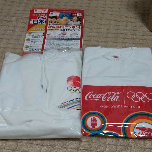 トップス当選品　オリンピック　JOCオフィシャルパーカー&Tシャツ