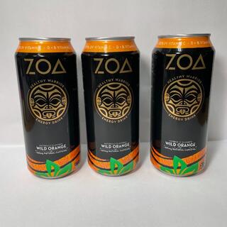 【！ラスト1セット！】ZOAエナジードリンク ワイルドオレンジ味 3本セット(ソフトドリンク)
