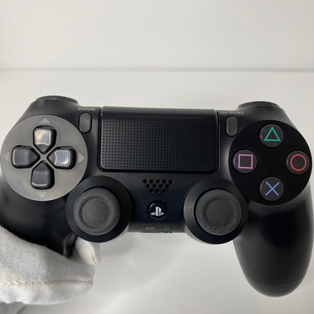 PlayStation4(プレイステーション4)のSONY PlayStation4 ブラック本体 CUH-2200AB01 エンタメ/ホビーのゲームソフト/ゲーム機本体(家庭用ゲーム機本体)の商品写真