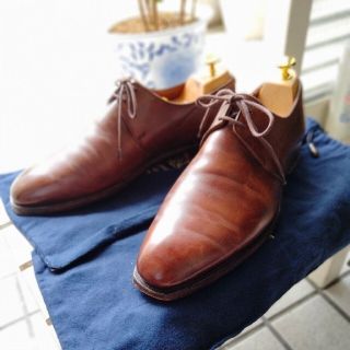 クロケットアンドジョーンズ(Crockett&Jones)の美品 保存箱袋付 クロケット＆ジョーンズ スタンレー 6.5 2アイレット(ドレス/ビジネス)