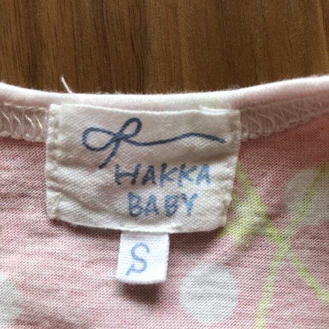 hakka baby(ハッカベビー)のHakka baby 花柄ドットロンパース キッズ/ベビー/マタニティのベビー服(~85cm)(ロンパース)の商品写真