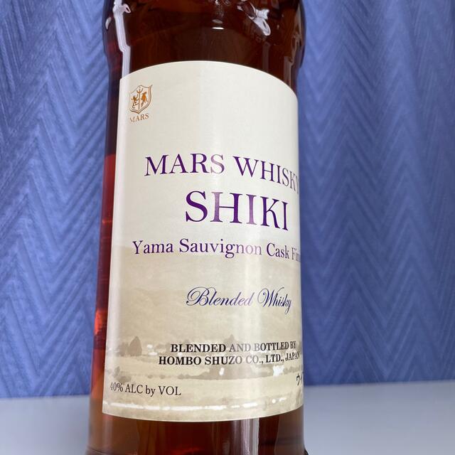 MARS(マース)のマルスウイスキー　SHIKI シキ ヤマソービニオンカスクフィニッシュ  食品/飲料/酒の酒(ウイスキー)の商品写真