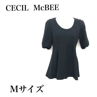 セシルマクビー(CECIL McBEE)のCECIL McBEE  セシルマクビー　黒　ブラック(チュニック)