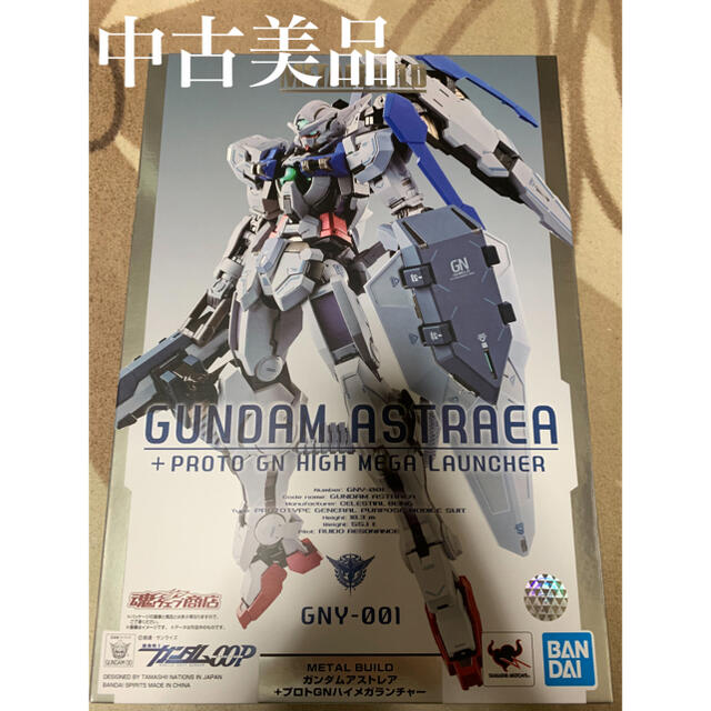 美品 METALBUILD ガンダムアストレア＋プロトGNハイメガランチャーアニメ/ゲーム