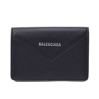 バレンシアガ(Balenciaga)のバレンシアガ  ペーパー カードケース 名刺入れ 黒(名刺入れ/定期入れ)