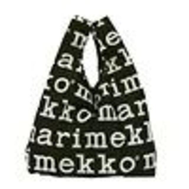 marimekko(マリメッコ)の[新品]　マリメッコ　　エコバッグ　(ロゴ)　人気！ レディースのバッグ(エコバッグ)の商品写真