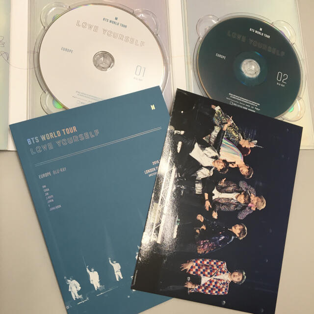 BTS Love Yourself EUROPE Blu-ray