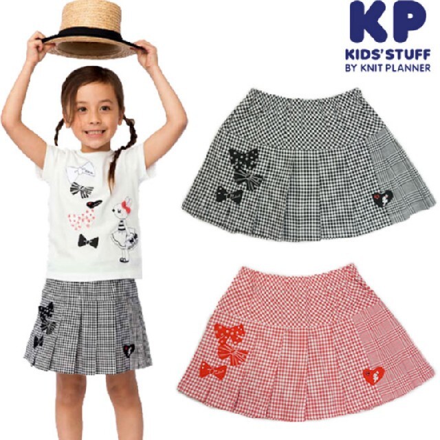 KP(ニットプランナー)のKP　スカパン　100 キッズ/ベビー/マタニティのキッズ服女の子用(90cm~)(スカート)の商品写真