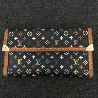 ルイヴィトン(LOUIS VUITTON)の【鑑定済】送料込⭐️ ヴィトン モノグラム マルチカラー 長財布  (財布)